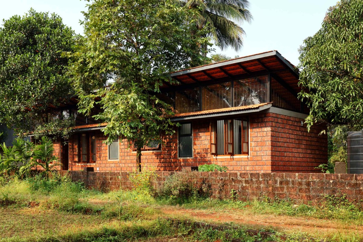 Exterior view of Lanja House by Articulated Design Initiative