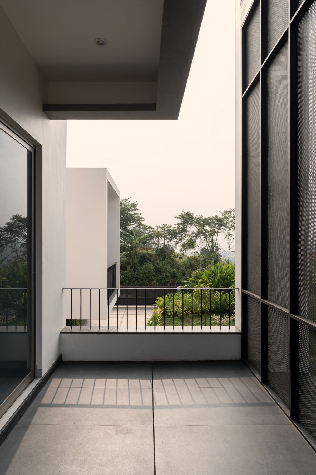 Balcony of Athira-Paras Residence by Studio Acis