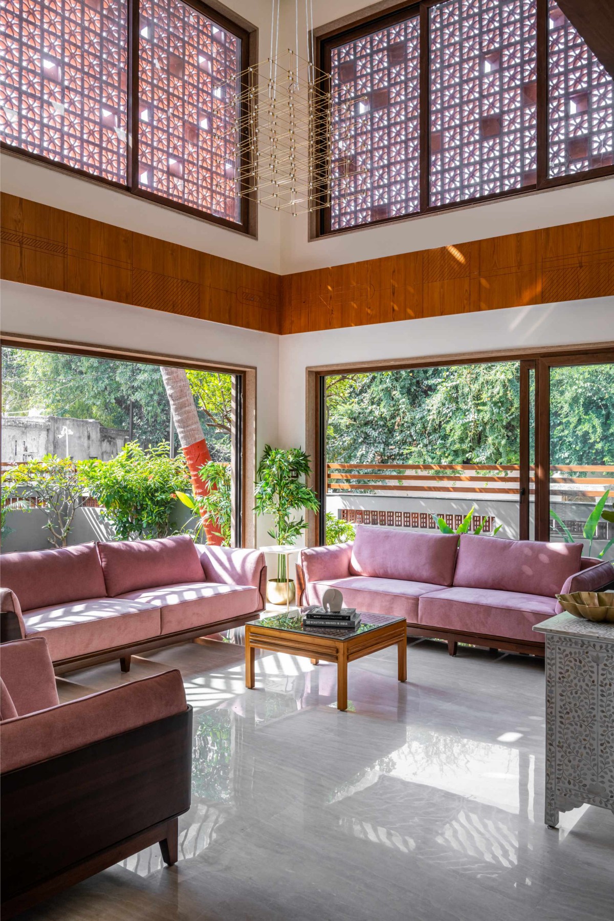 Informal Living room of 2Box House by DF Architects