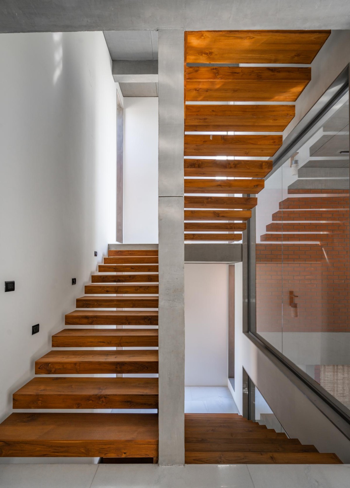 Staircase of An Urban House by MISA Architects