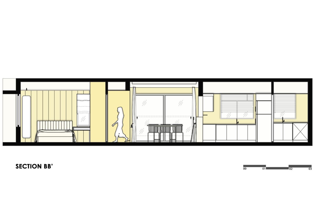 Section BB of Tropical Encase by Urban Hive