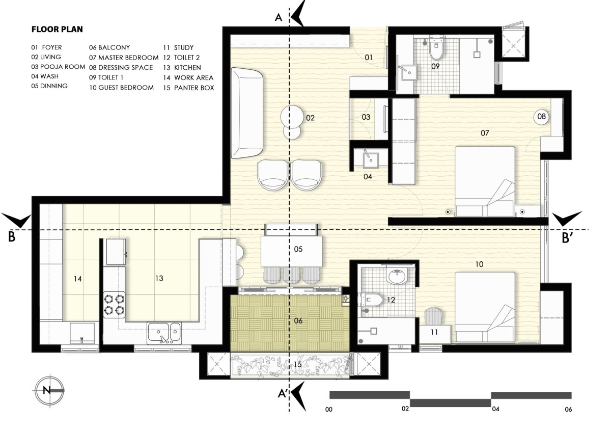 Plan of Tropical Encase by Urban Hive