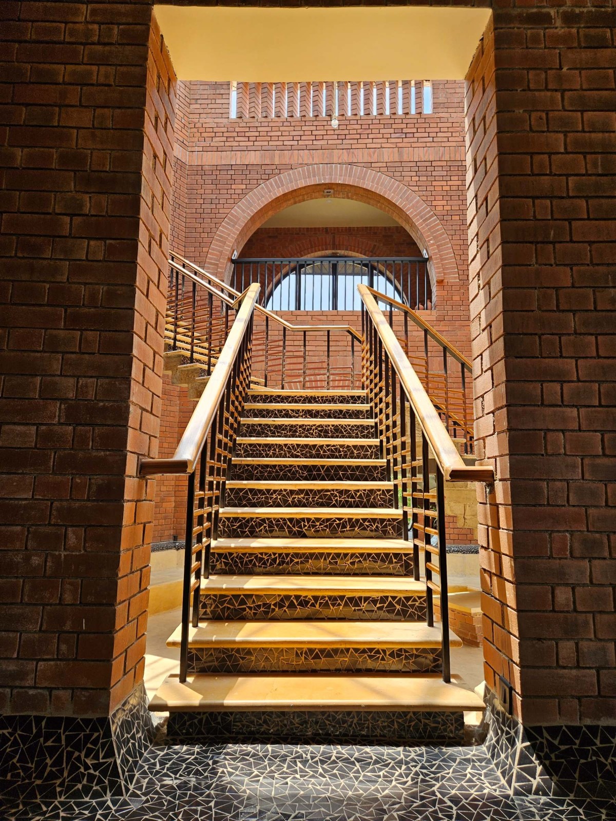 Staircase of Mountain Dust by Mahesh Naik Architects