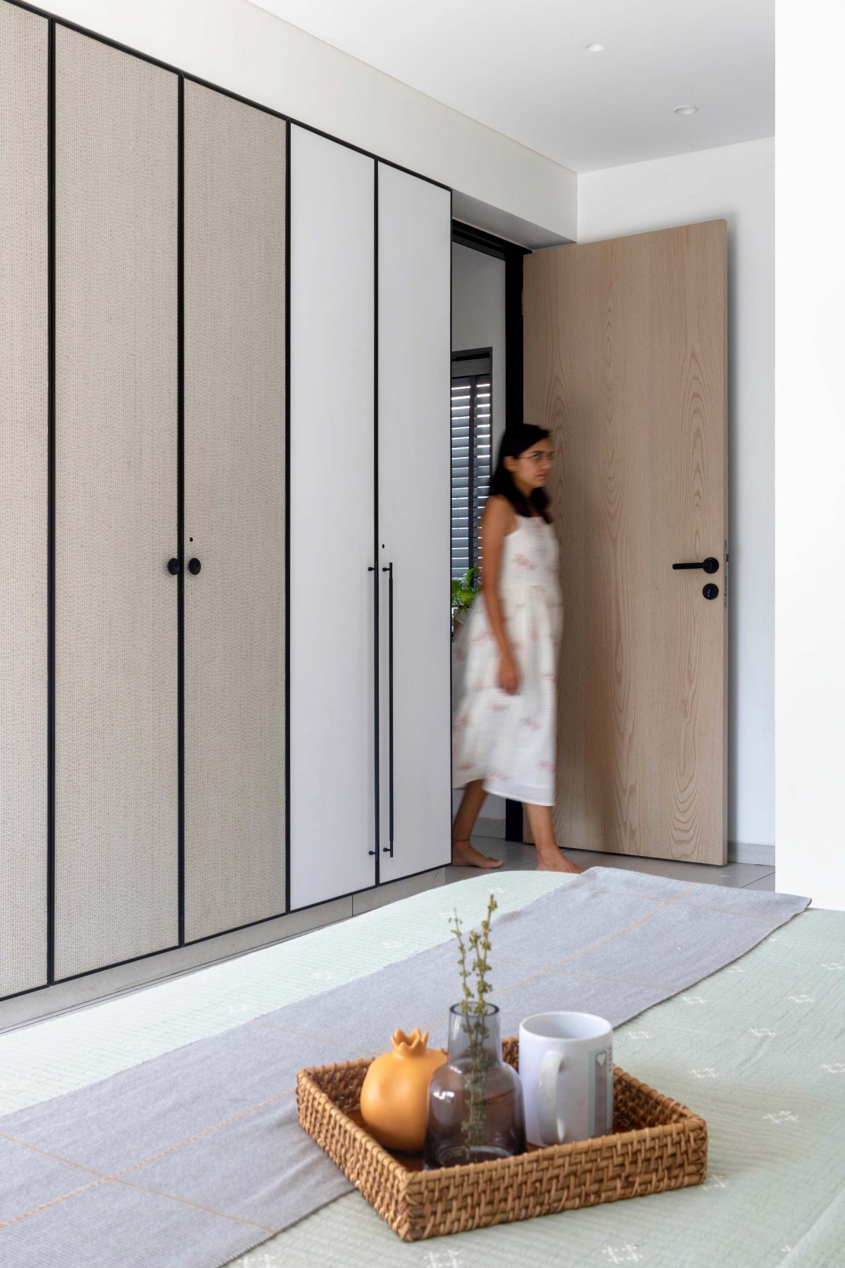 Master Bedroom of The Stone House by One Habitat Studio