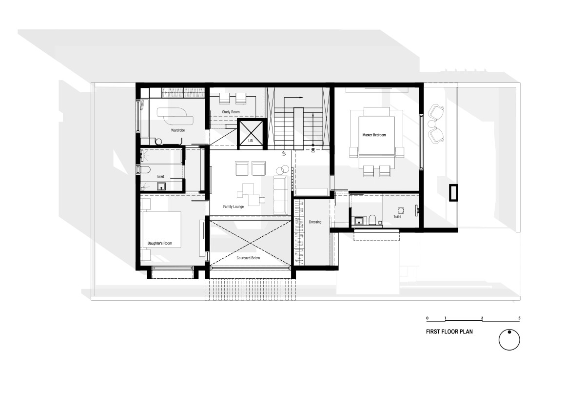 First floor plan of Heritage Legacy by The Art Container