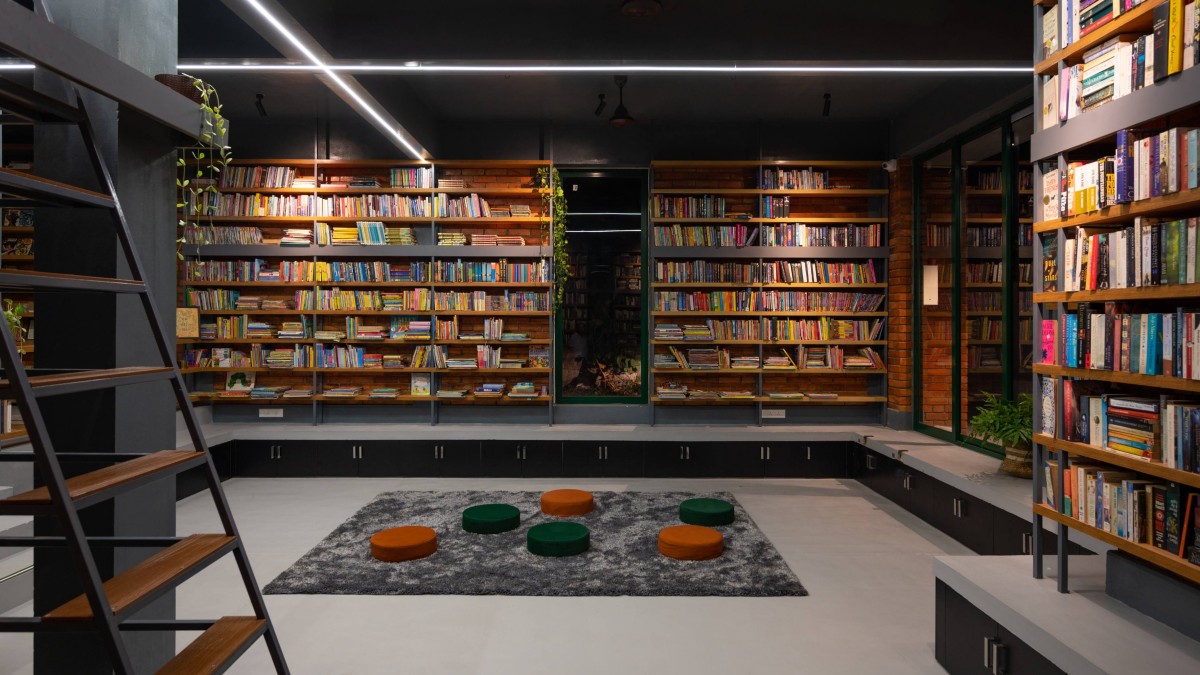 Library of The Reading Room by A N Design Studio