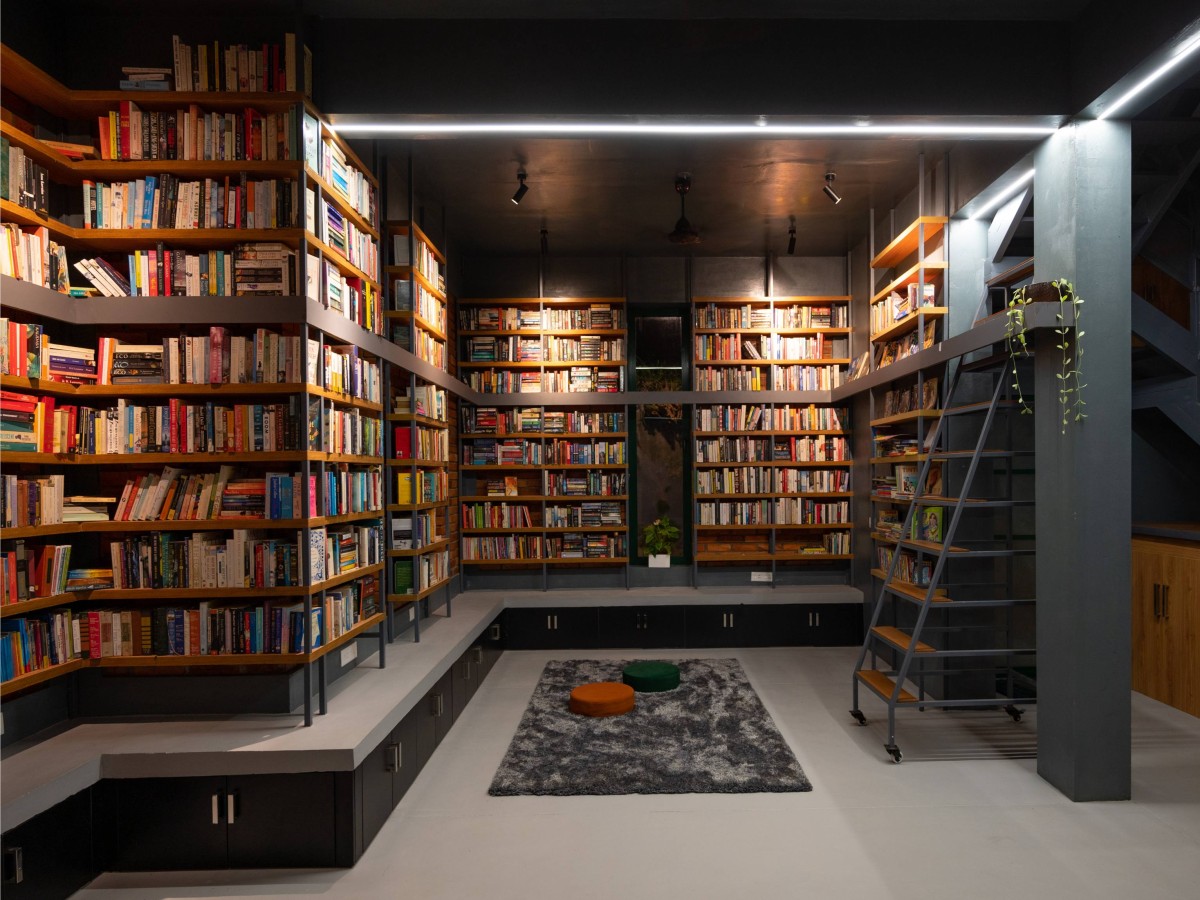 Library of The Reading Room by A N Design Studio