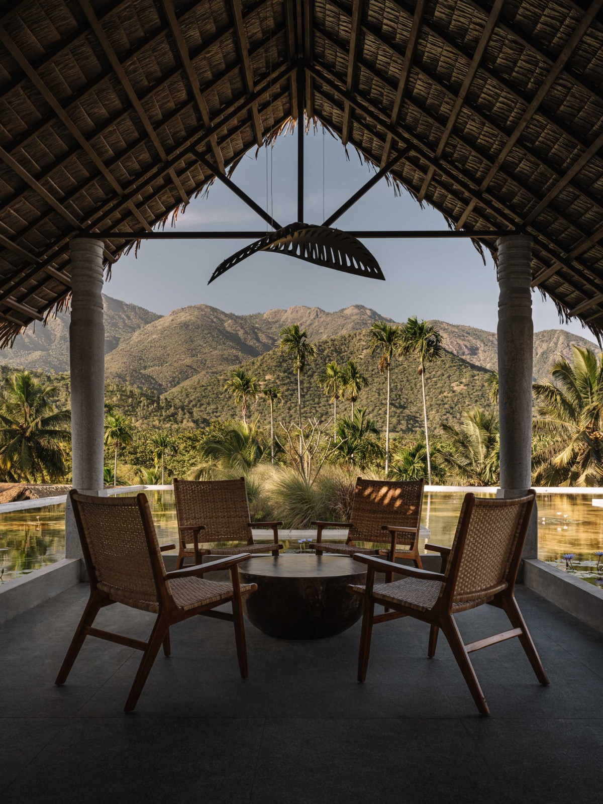 Seating area of Maayaa by Aslam Sham Architects