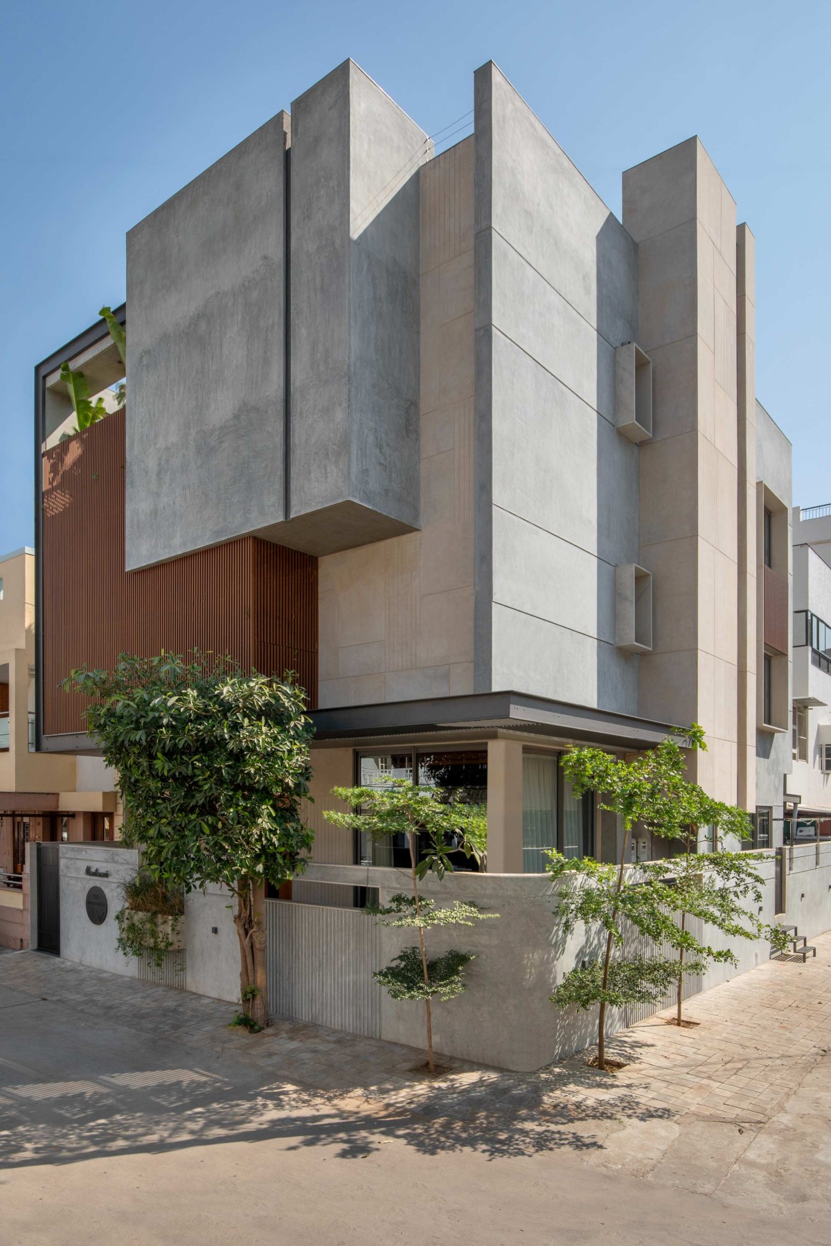 Exterior view of Manilaxmi by I K Architects