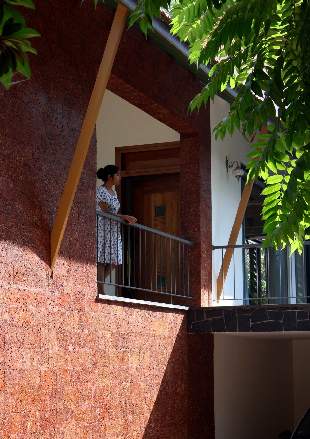 Balcony of The Levelscape by Nestcraft Architecture