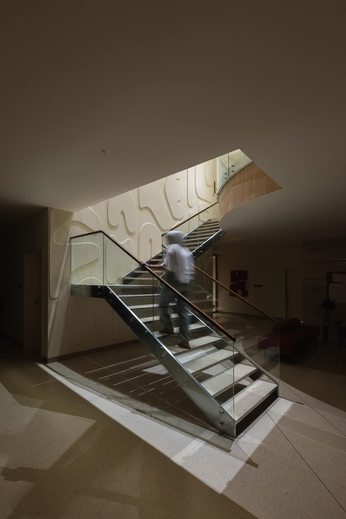 Staircase of Ameer Residence by Nou Architects