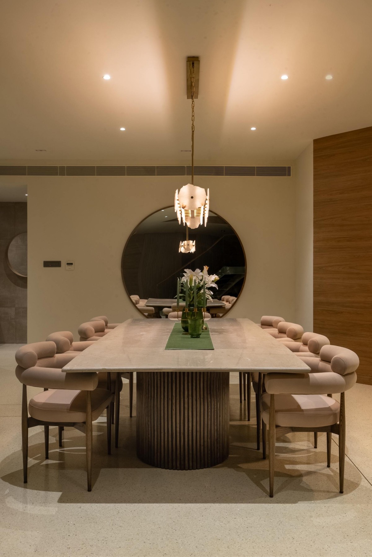 Dining of Ameer Residence by Nou Architects