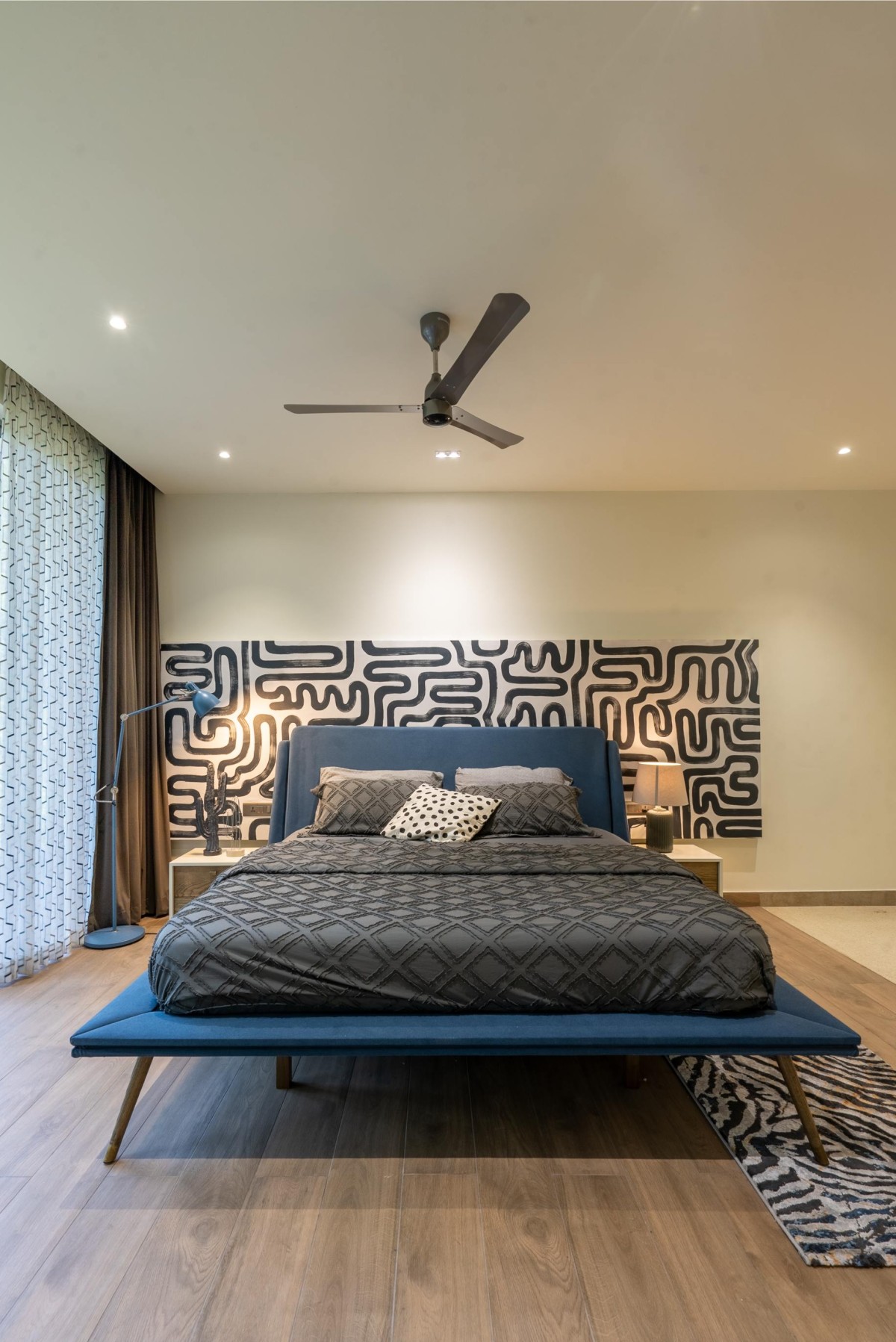 Bedroom 3 of Ameer Residence by Nou Architects