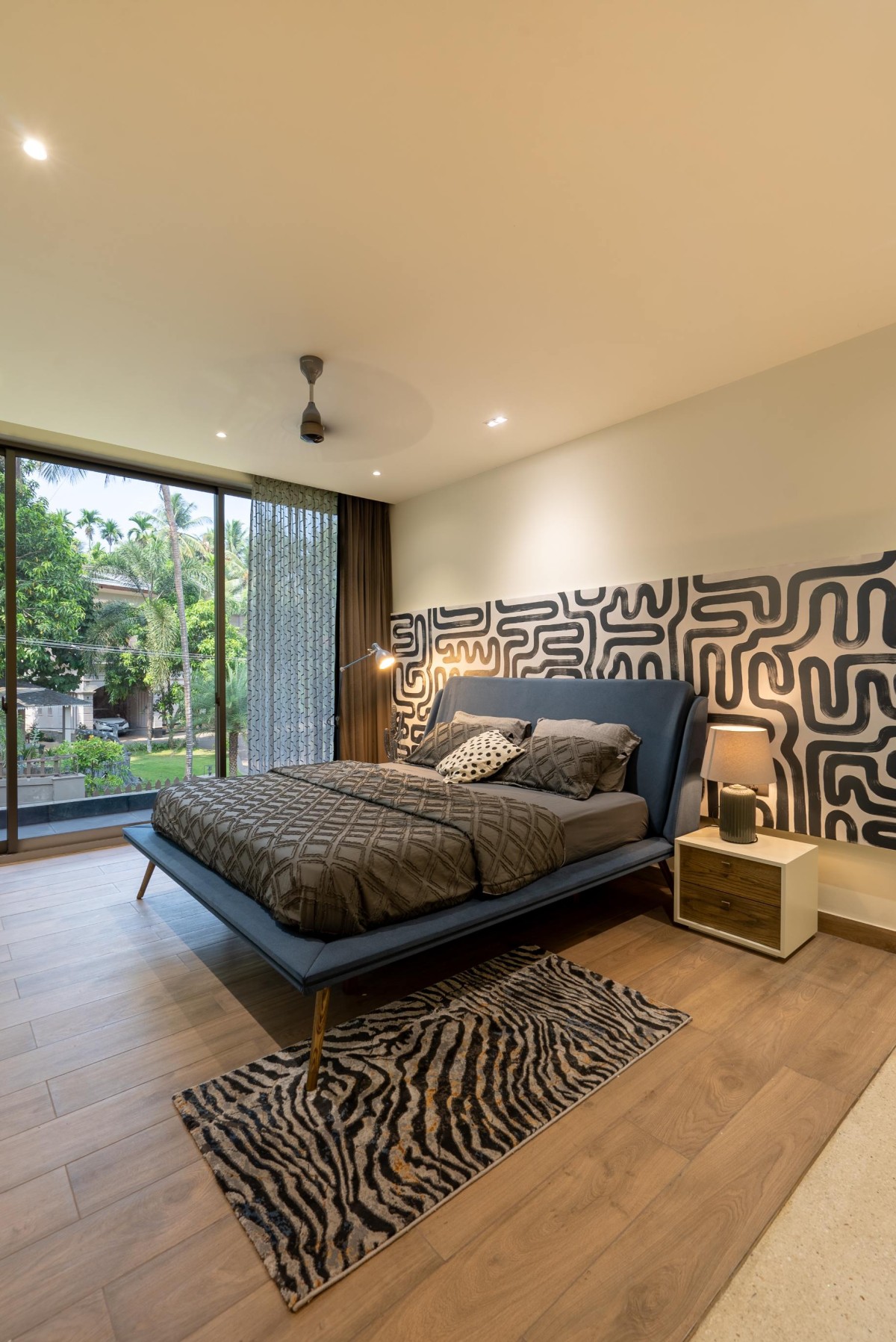 Bedroom 3 of Ameer Residence by Nou Architects