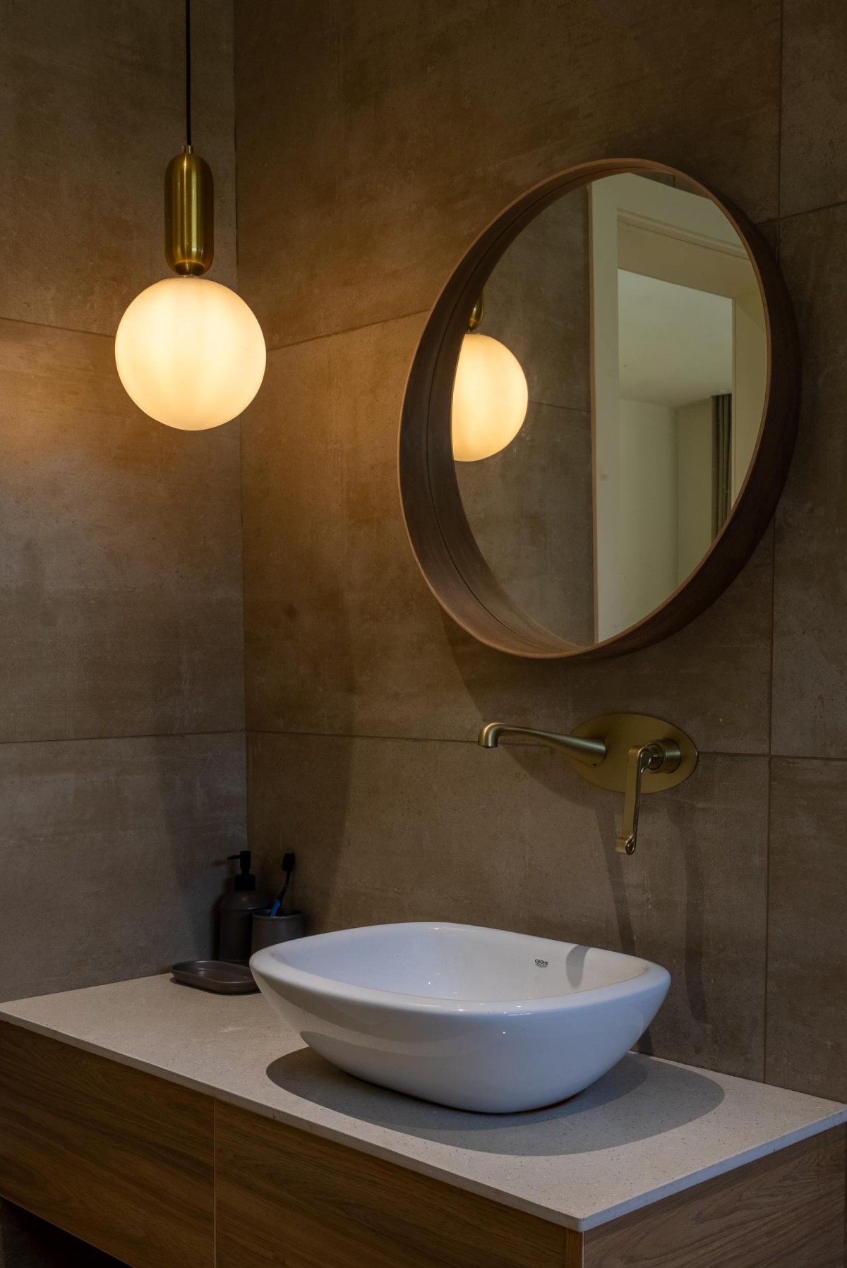 Bathroom of Ameer Residence by Nou Architects