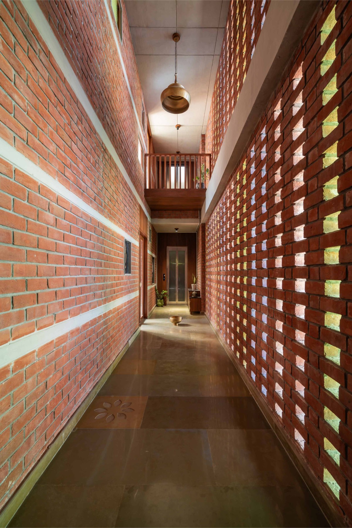 Lobby of The Maze House by MISA Architects