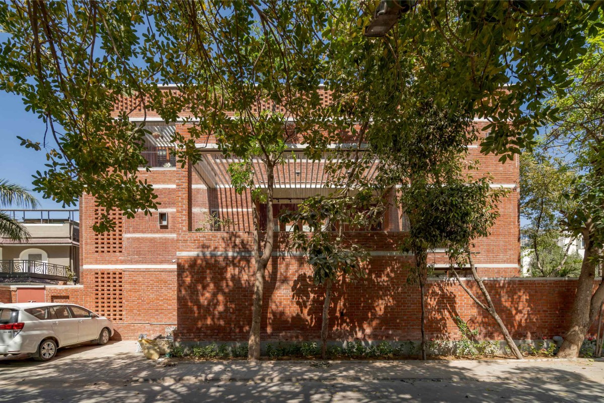 Exterior view of The Maze House by MISA Architects