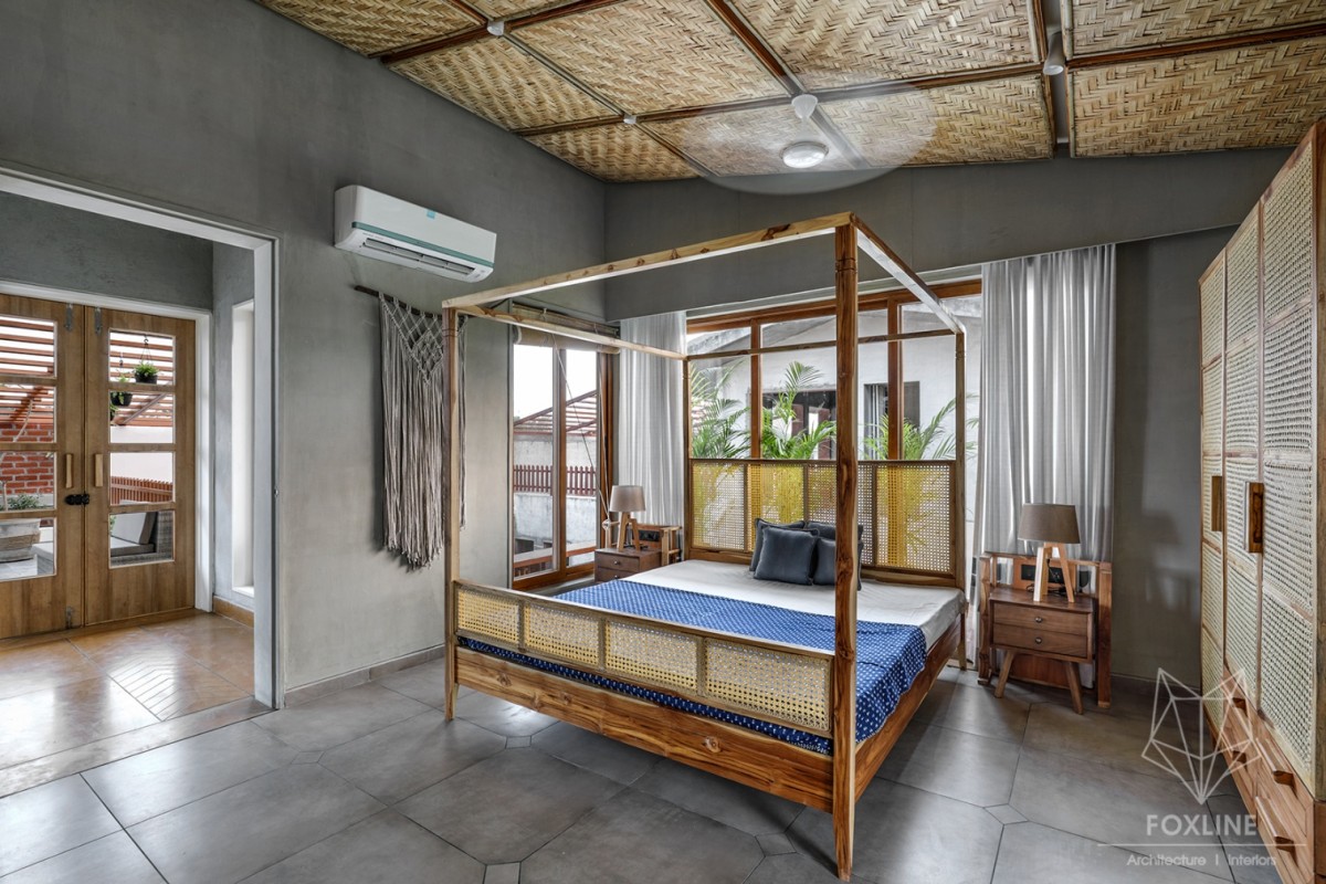 Bedroom 2 of Weekend Home by  Foxline Architects & Interiors