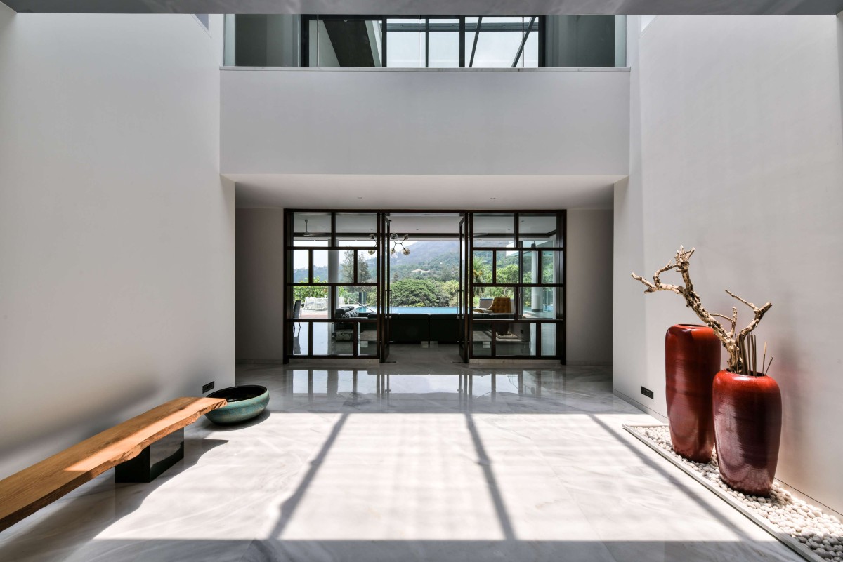 Foyer of Infinity House by GA Design