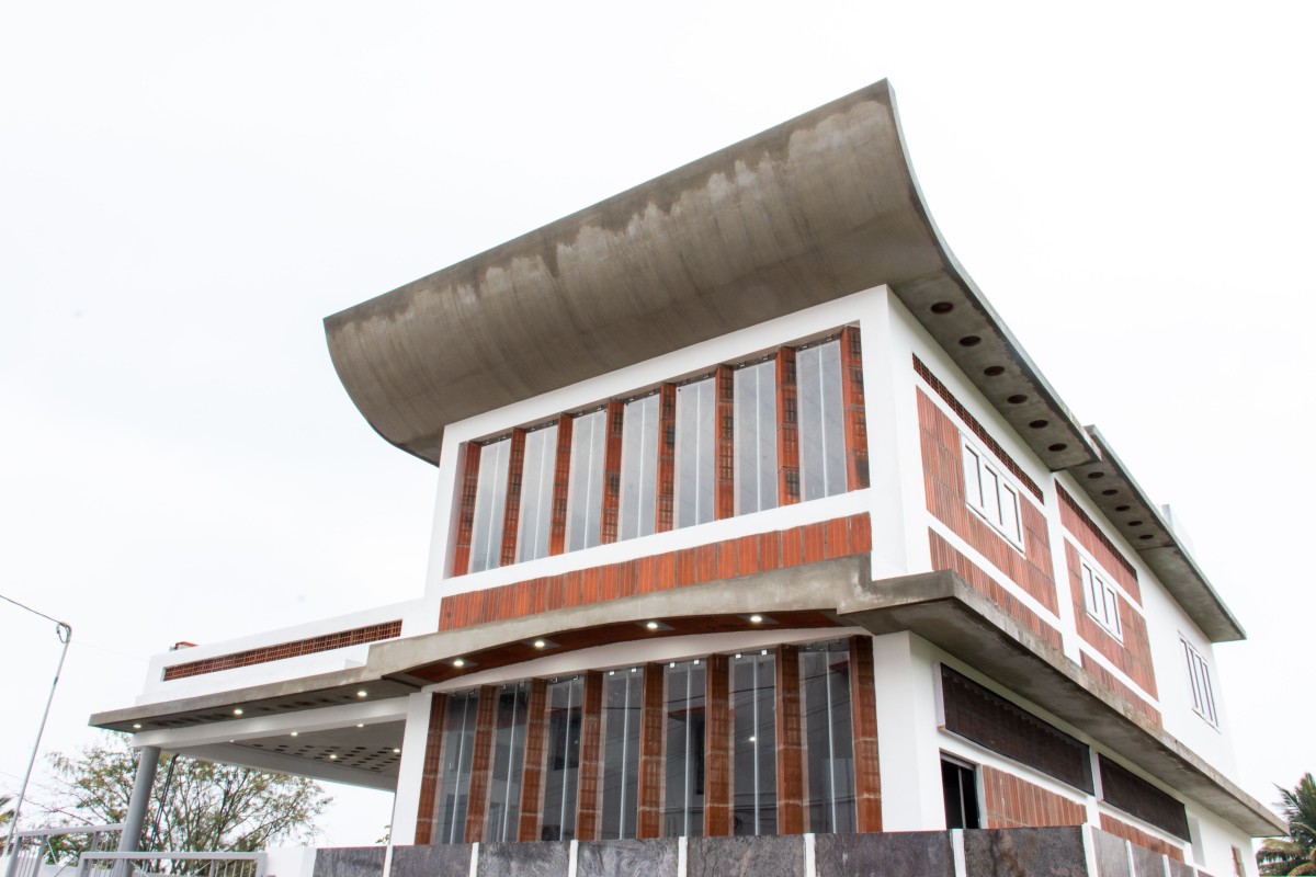 Exteior view of The Convention Centre by Masonry of Architects