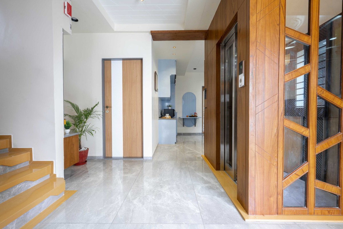 Corridor of Block House by Bharmal Associates