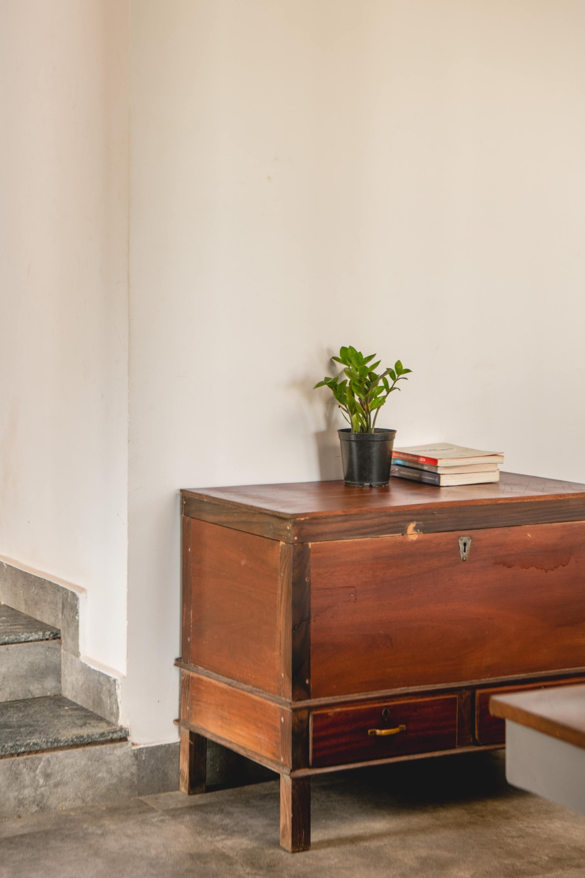 Detailed shot of furniture of Agrarian’s Shelter by Bosky Studios