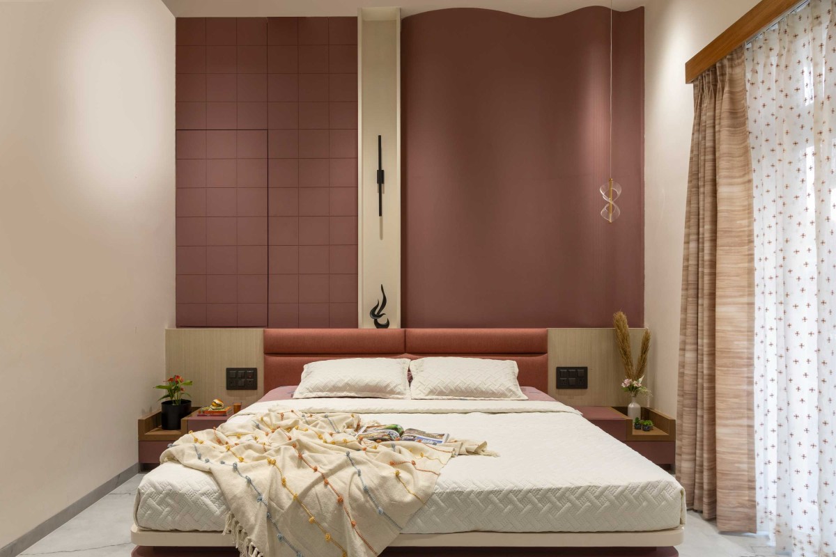 Master Bedroom of #15 Anantaya by Alaukik Architects