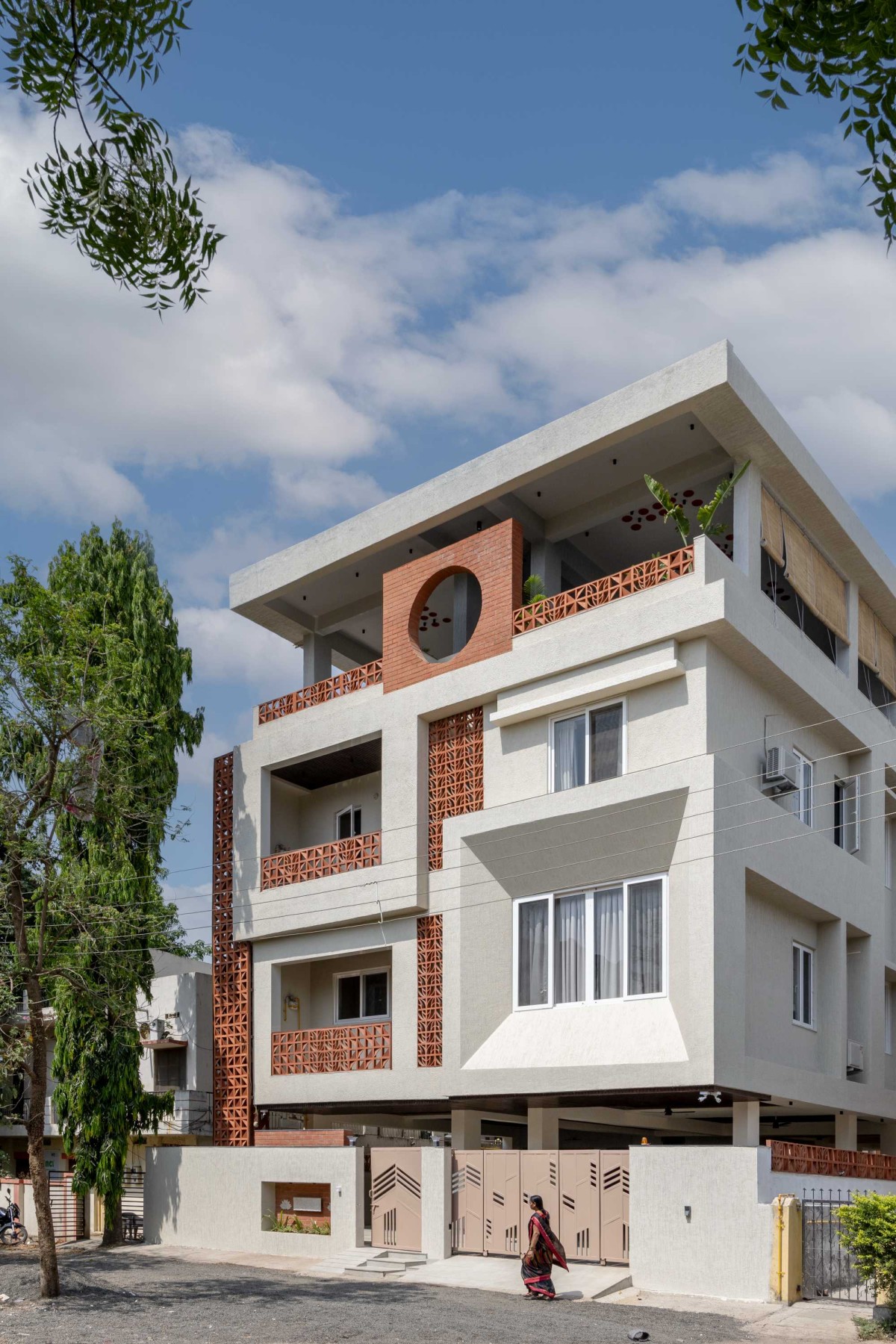 Elevation of #15 Anantaya by Alaukik Architects