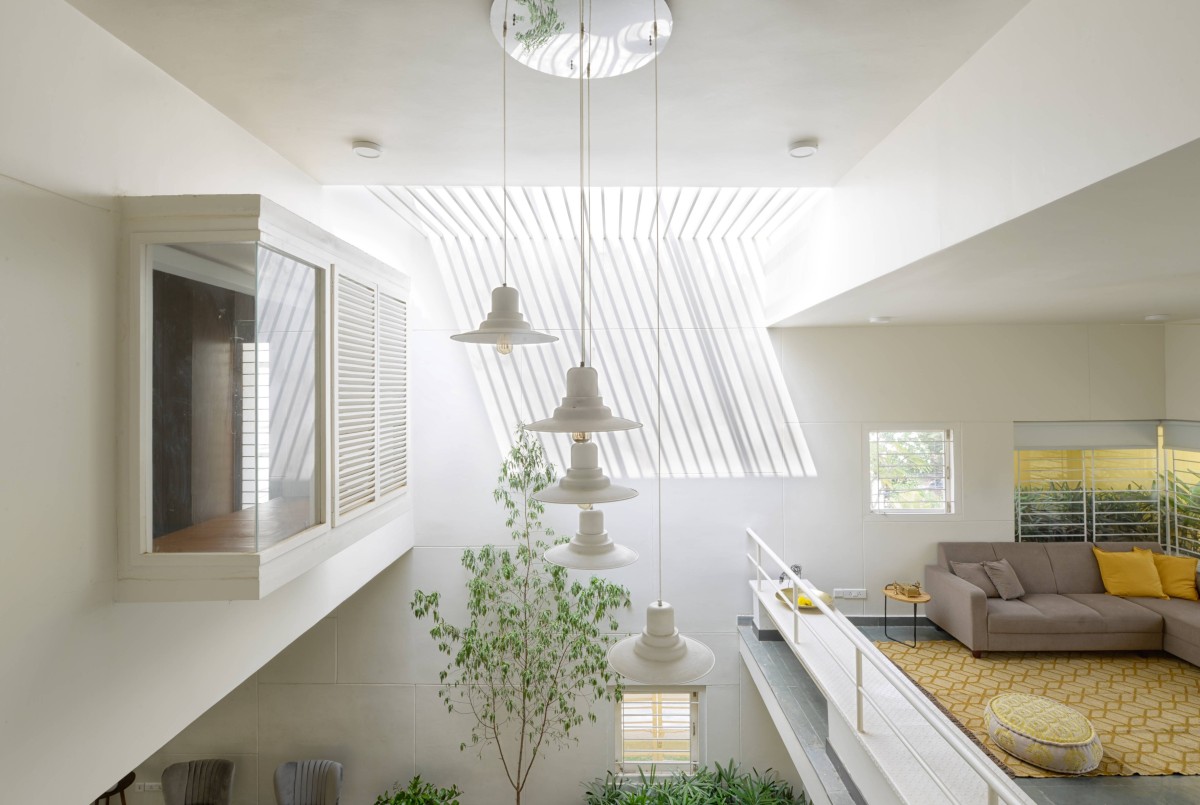 Chandelier of Inward House by Spacefiction Studio