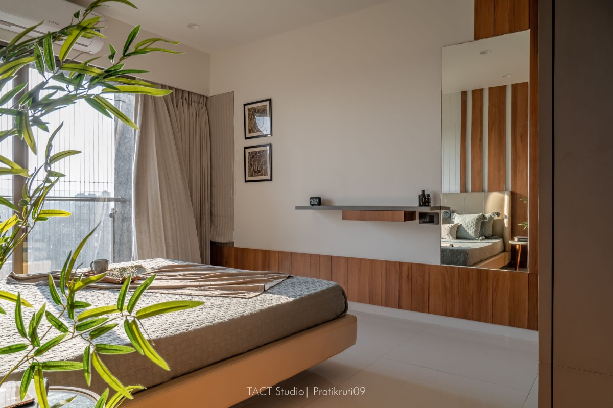 Bedroom 4 of Shivkunj by TACT Studio