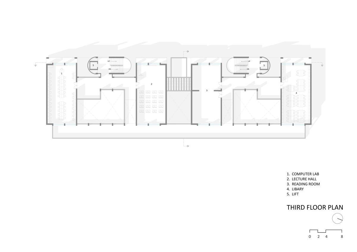 Third Floor Plan of Girl’s college & hostel for Model education trust by Neogenesis+Studi0261