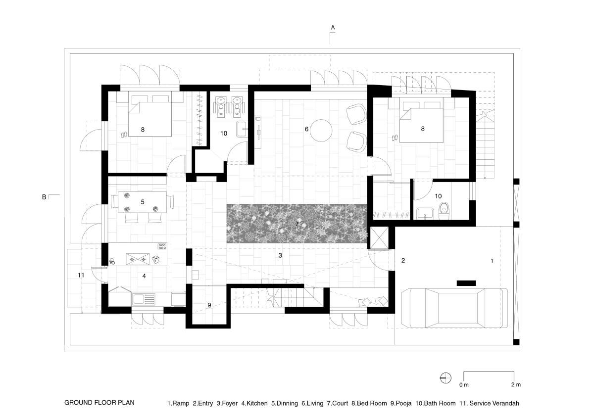 Ground Floor Plan of Court House by moad