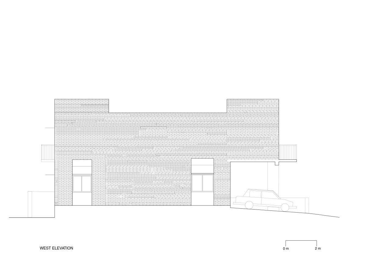 West Elevation of Court House by moad