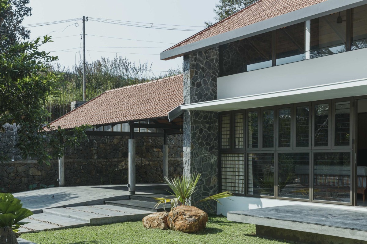 Exterior view of Aruvi by Casa Design Studio