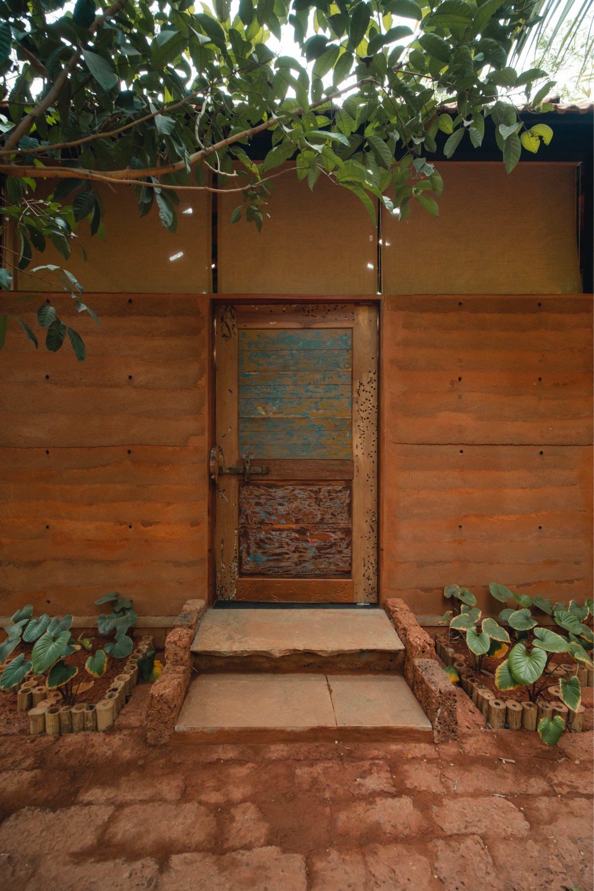 Entry door of Shwasam by ShriAbodes