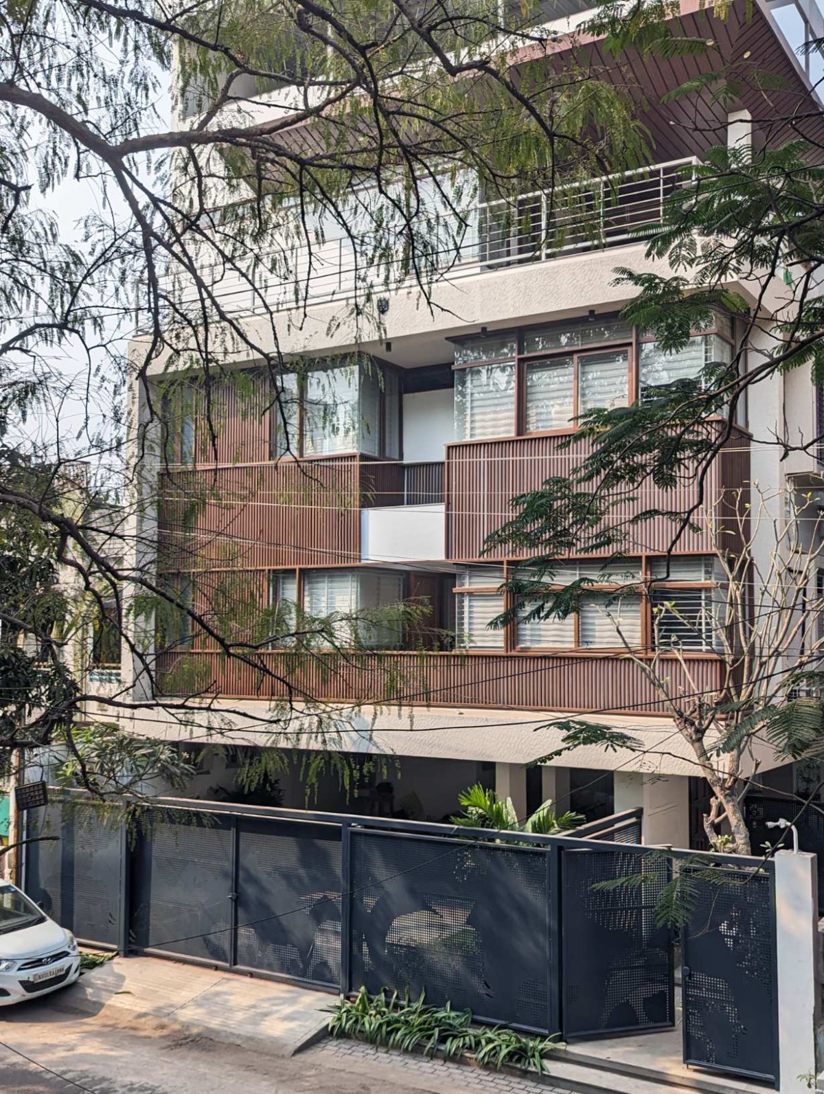 Exterior view of Ganga 151 by Studio Habitect