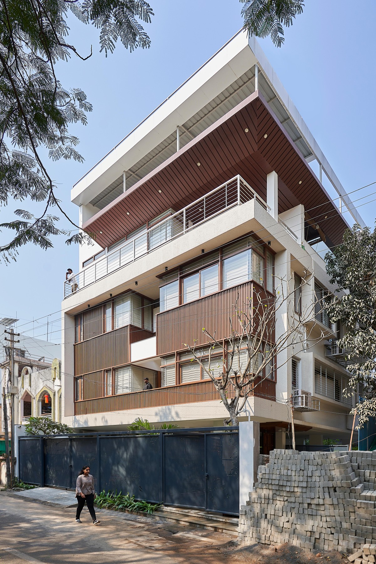 Exterior view of Ganga 151 by Studio Habitect