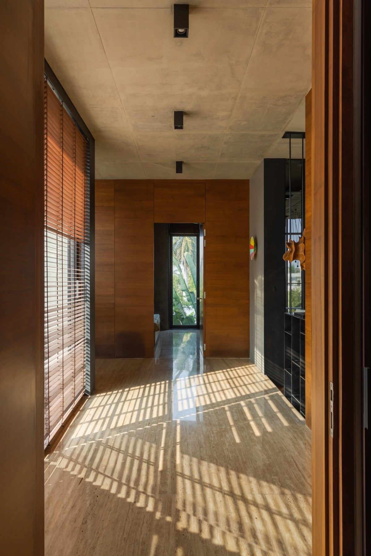 Corridor of The Annexe at Anand by INI Design Studio