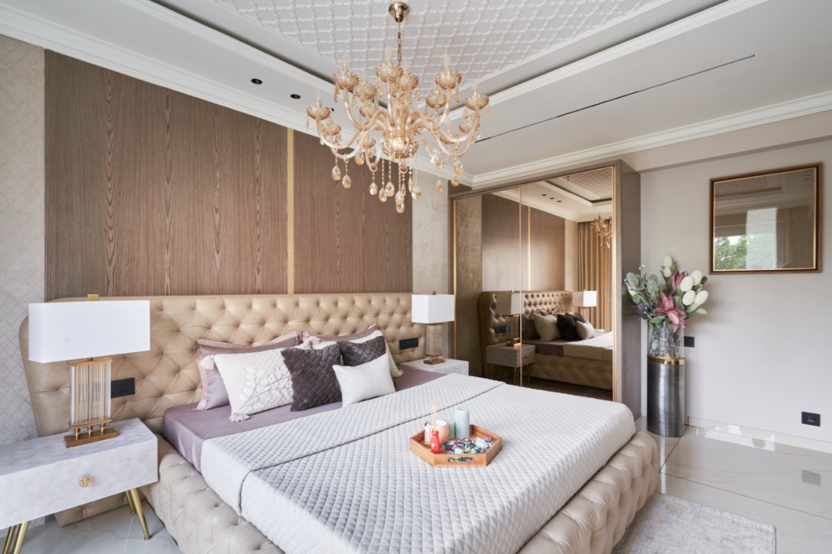 Master Bedroom of Courtyard Bellagio by Design Studio Associates