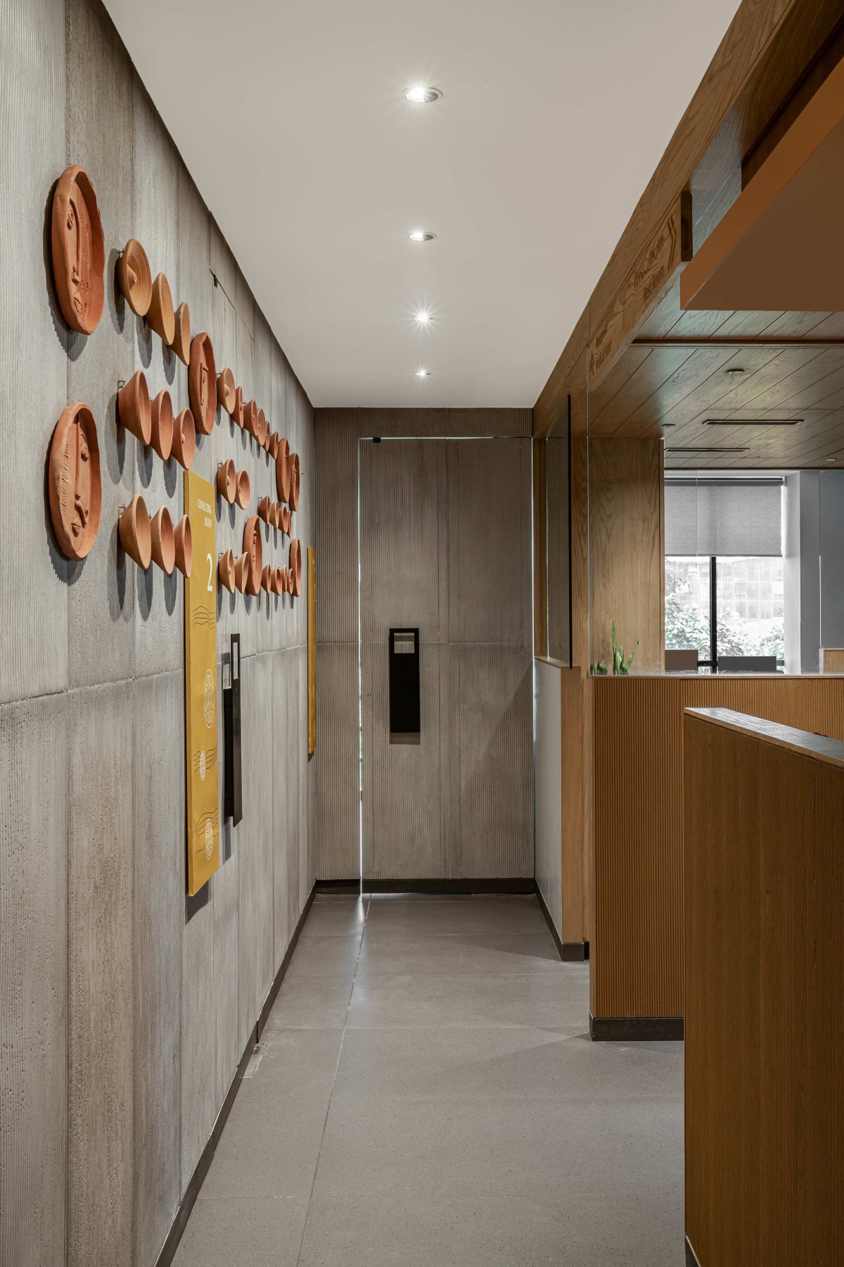 Corridor of Nimaaya - Women's Center For Health by Studio 4