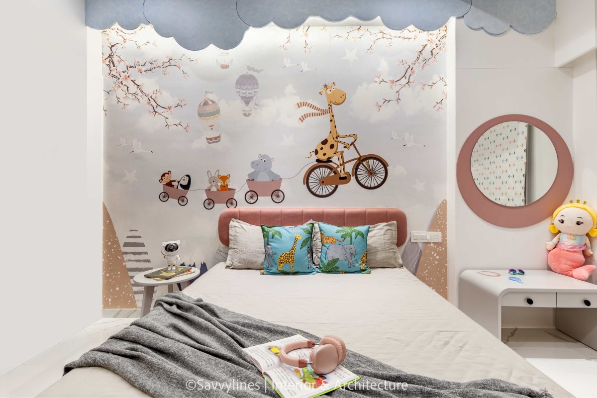 Kids Bedroom of Cartref by Savvylines