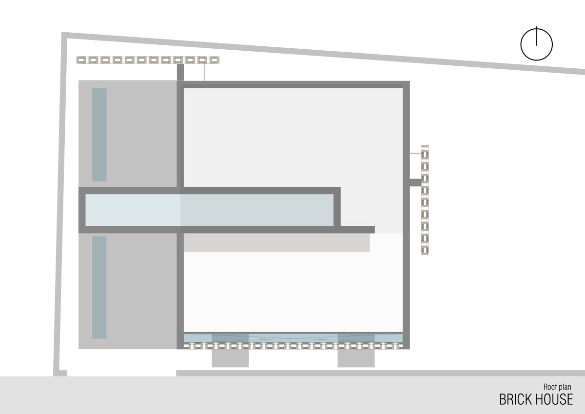 Roof Plan of The Brick House by ShoulderTap