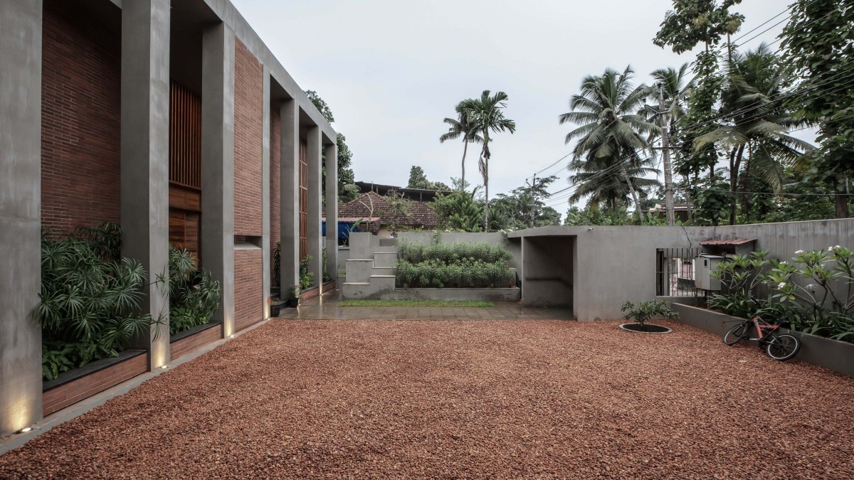 Porch of Alankar Residence by Roy Antony Architects