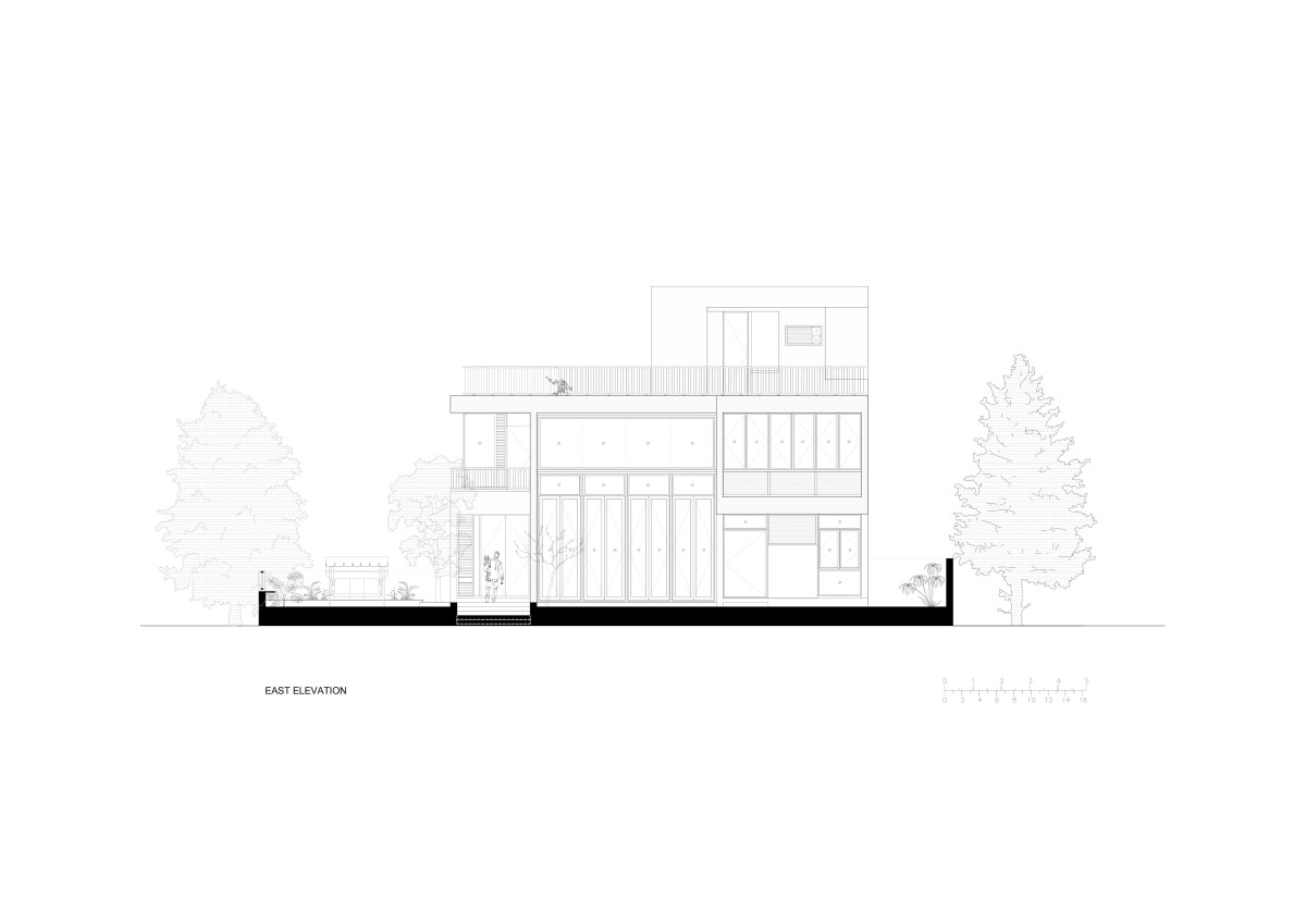 East elevation of HVR by 540X Partners