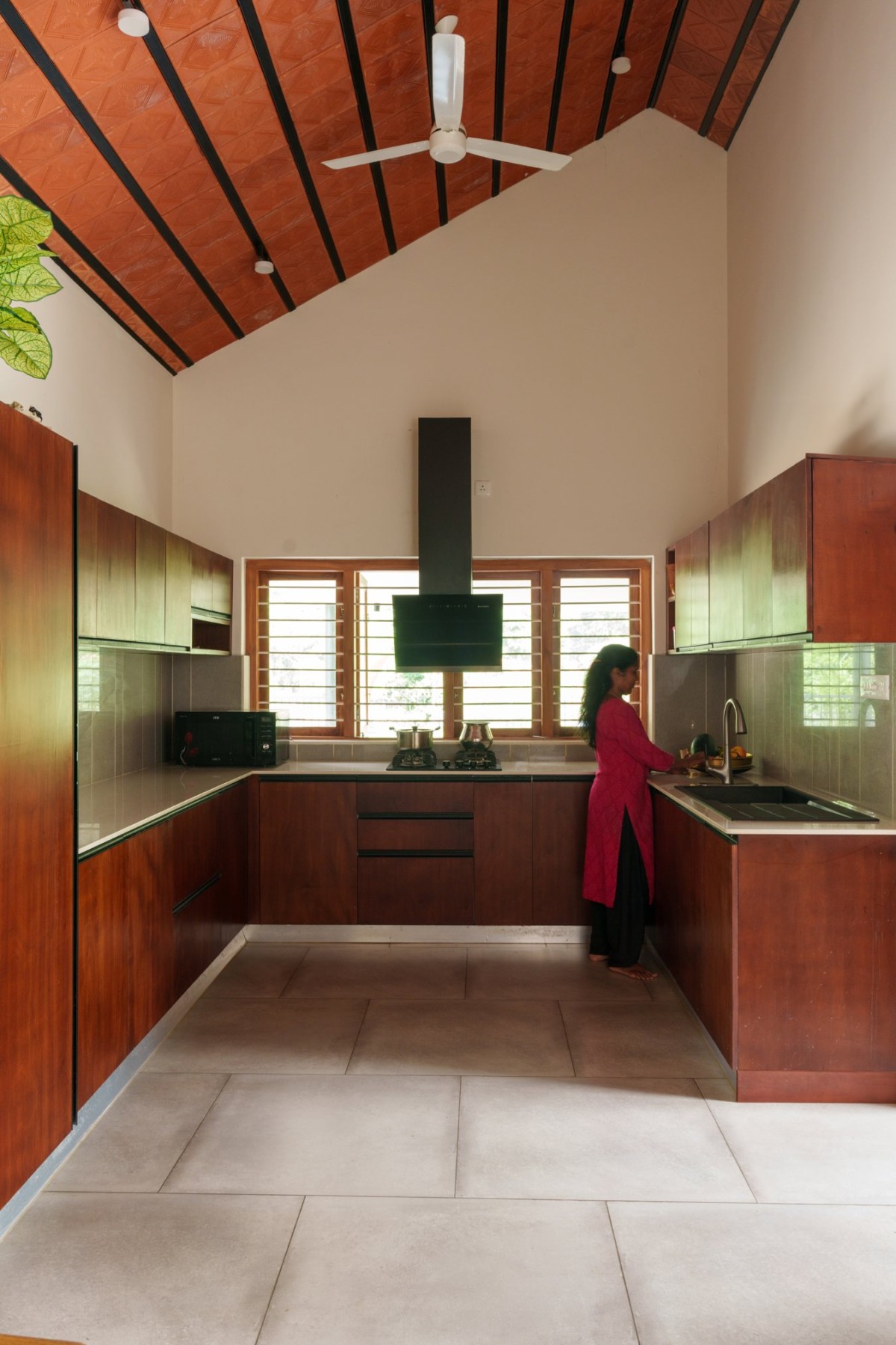 Kitchen of Inside-Out Residence by The Design Room