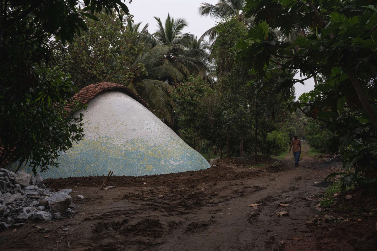 Exterior view of The Wendy House by Earthscape Studio