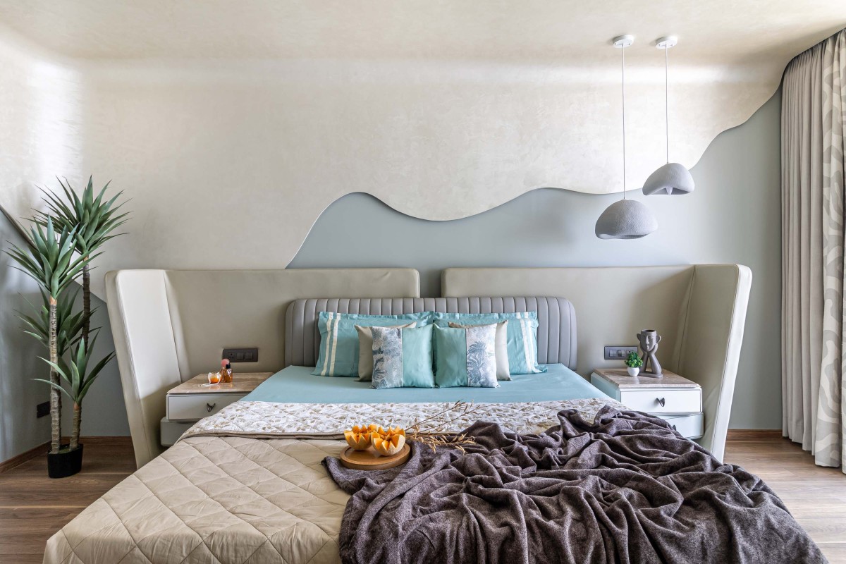 Master Bedroom of Callisto Home by Abstract Design Studio