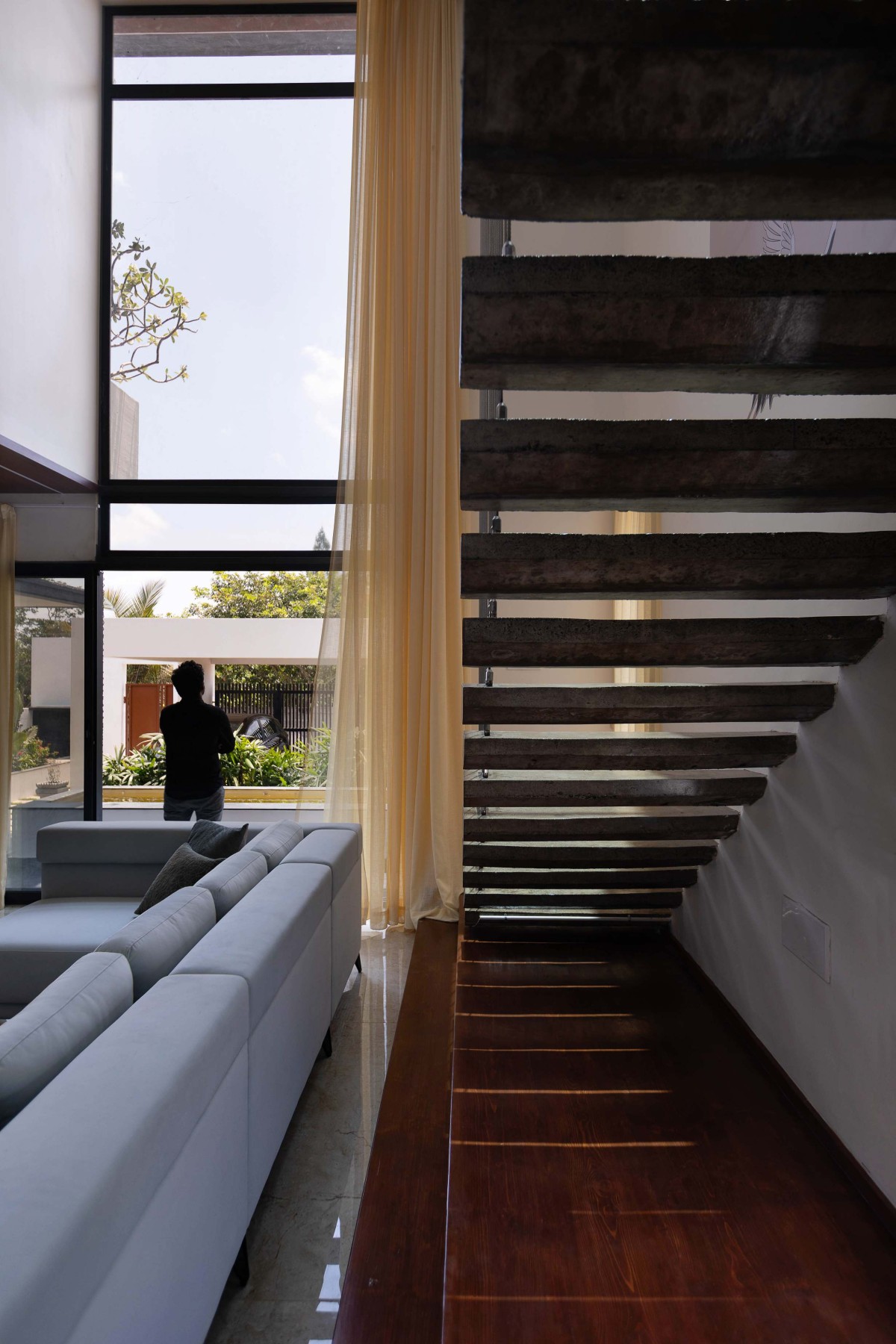 Staircase of The House of Frames by Studio Riba