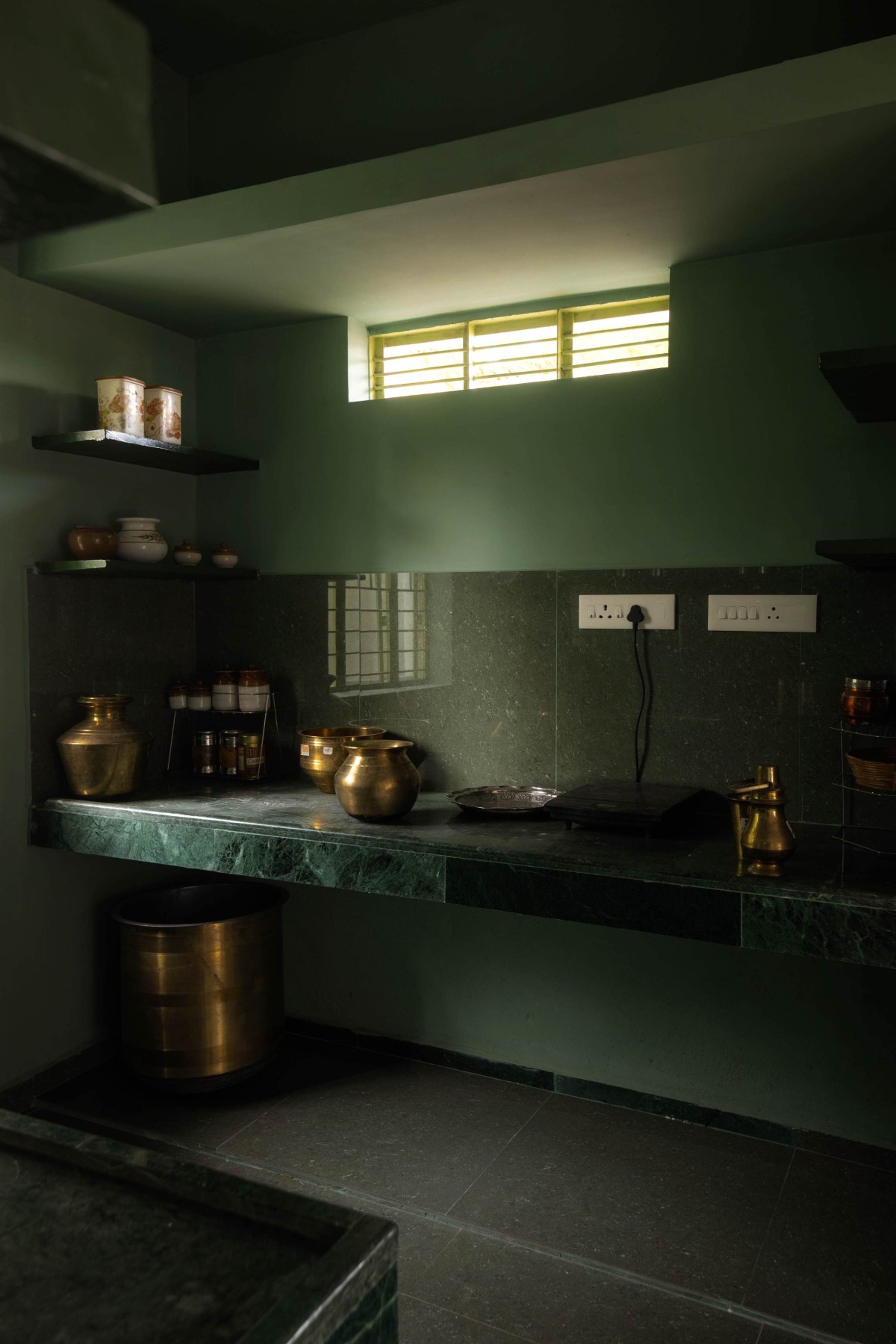 Kitchen of Tint of Green by SomA.Architects