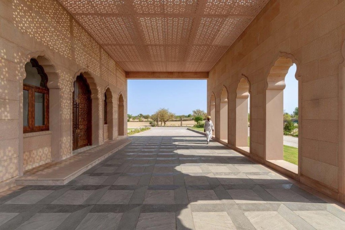 Verandah of Narsighar by Sanjay Puri Architects